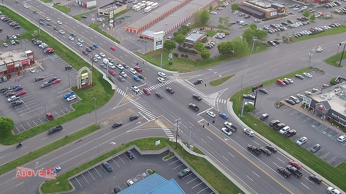 Traffic on Wilma Rudolph