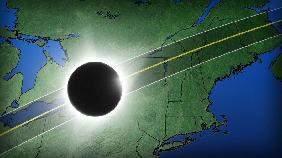 Solar Eclipse Path 2024